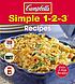 Campbell's simple 1-2-3 recipes.