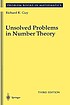 Unsolved problems in number theory 著者： Richard K Guy