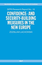 Confidence- and security-building measures in the new Europe