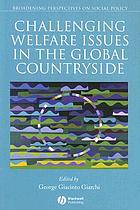 Challenging welfare issues in the global countryside