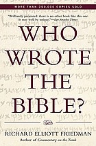 Who wrote the Bible?
