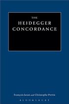 The Heidegger concordance
