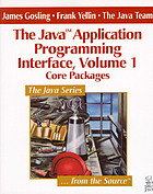 The Java application programming interface/ 1, Core packages.