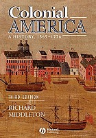 Colonial America : a history, 1565 - 1776