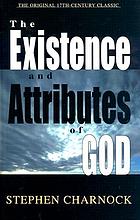 The existence and attributes of God