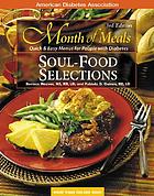 Soul food selections.