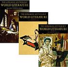 The Longman anthology of world literature/ A : Volume one package 