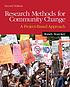 Research methods for community change : a project... 著者： Randy Stoecker