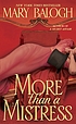 More than a mistress 著者： Mary Balogh