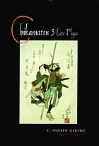 Chikamatsu : 5 late plays