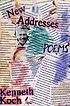 New addresses : poems door Kenneth Koch