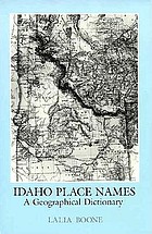 Idaho place names : a geographical dictionary