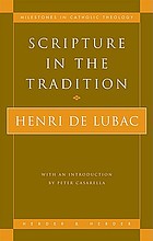 Scripture in the tradition