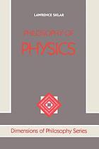 Philosophy of physics