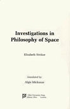 Investigations in philosophy of space