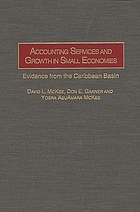 Accounting services and growth in small economies : evidence from the Caribbean basin