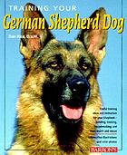 Training your German shepherd dog