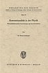 Konventionalität in der Physik; wissenschaftstheoretische... by  Werner Diederich 
