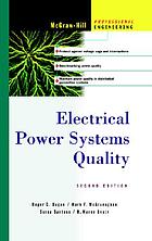 Electrical power systems quality