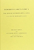 The house of Bernarda Alba : a drama of women... by Federico García Lorca