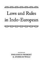 Laws and rules in Indo-European