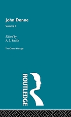 John Donne : the critical heritage
