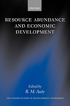 Resource abundance and economic development