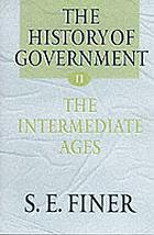 The history of government from the earliest times