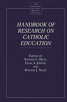 Handbook of research on Catholic education