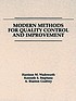 Modern methods for quality control and improvement 著者：  Harrison M Wadsworth 
