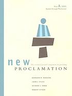 New proclamation. Year A, 2004-2005.
