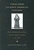 Voices from an early American convent : Marie... by Marie-Madeleine Hachard