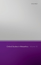 Oxford studies in metaethics