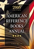 American reference books annual von Shannon Graff Hysell