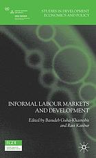 Informal labour markets and development