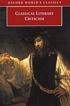 Classical literary criticism