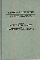 African culture : the rhythms of unity