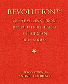The revolution : quotations from Revolutionary Party Chairman R.U. Sirius