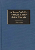 A reader's guide to Haydn's early string quartets