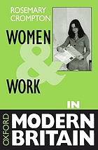 Women and work in modern Britain