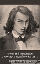 Poems & translations, 1850-1870,