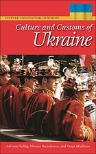 Culture and customs of Ukraine