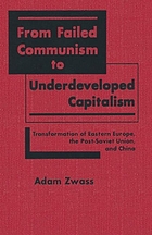 From failed communism to underdeveloped capitalism : transformation of Eastern Europe, the post-Soviet Union, and China