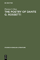 The poetry of Dante G. Rossetti : a critical reading and source study