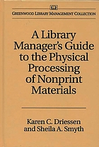 A library manager's guide to the physical processing of nonprint materials