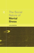 The social nature of mental illness