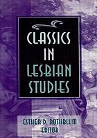 Classics in lesbian studies