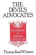 The devil's advocates : decadence in modern literature