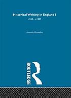 Historical writing in England