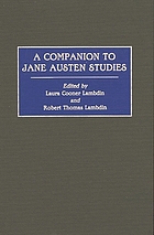 A companion to Jane Austen studies
